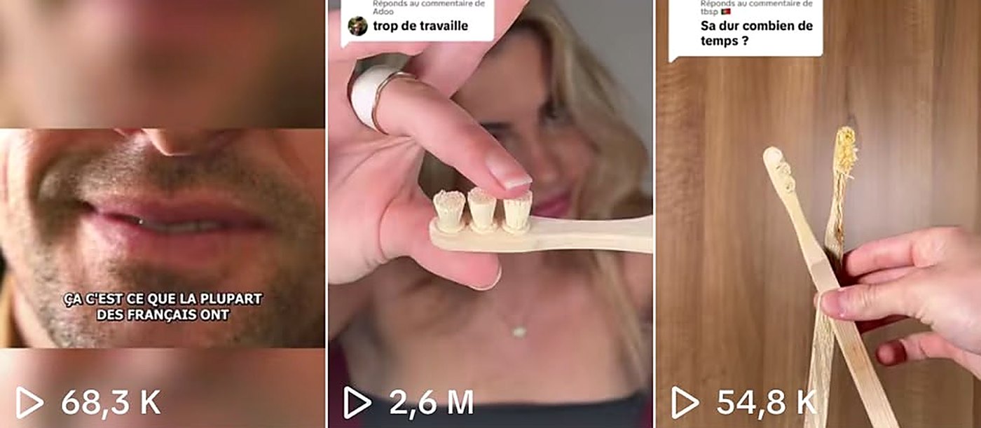 Vidéos Toothwak après : 68 300, 2,6 millions et 54 800 vues