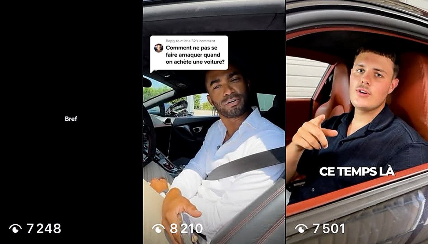 Vidéos VPA avant : 7 248, 8 210 et 7 501 vues